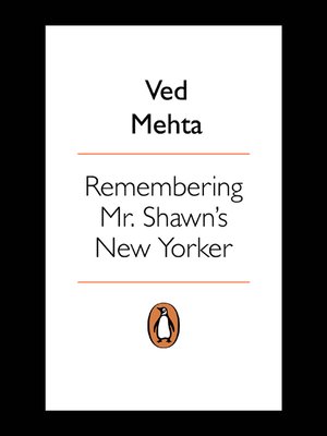 cover image of Remembering Mr. Shawn's New Yorker